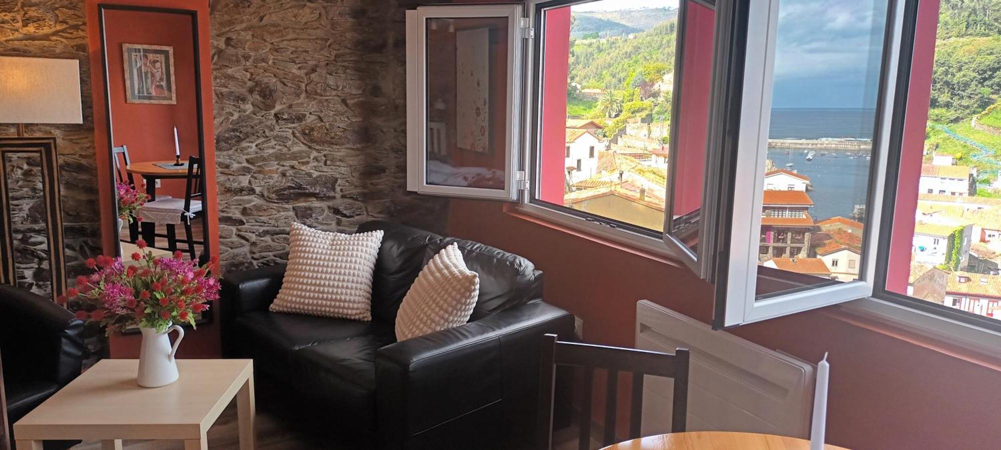 Apartamentos La Casa Del Pintor Cudillero Rom bilde