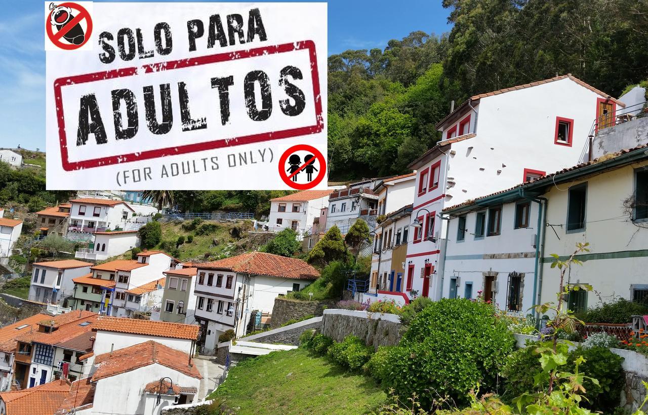 Apartamentos La Casa Del Pintor Cudillero Eksteriør bilde
